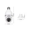 V380 Wi-Fi Pan Tilt Smart Bulb Camera 3MP
