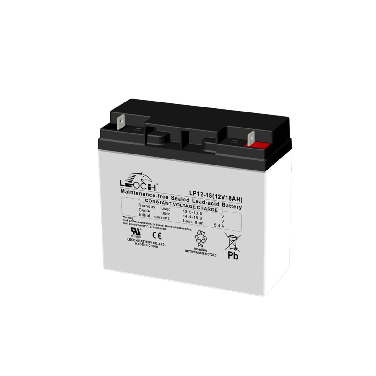 LEOCH 12V 18A Dry Battery