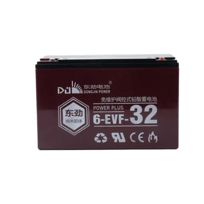 Dongjin Power 6-EVF-32 12V 32Ah Battery – Scooty / Electric Bike Deep Cycle