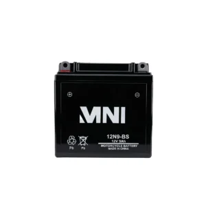 MNI- MOTORCYCLE DRY BATTERY 9AH/12V FOR SUZUKI GR150, SUZUKI GS150, GS150SE, SUPER BIKES, HEAVY BIKE